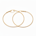 18ct Yellow Gold Large Hoop Earrings