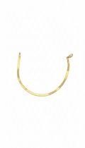 Gold Herringbone Bracelet