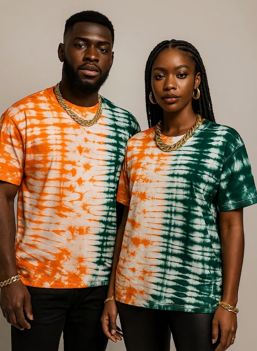 XL Tie-Dye Collection: Premium Graphic Tees