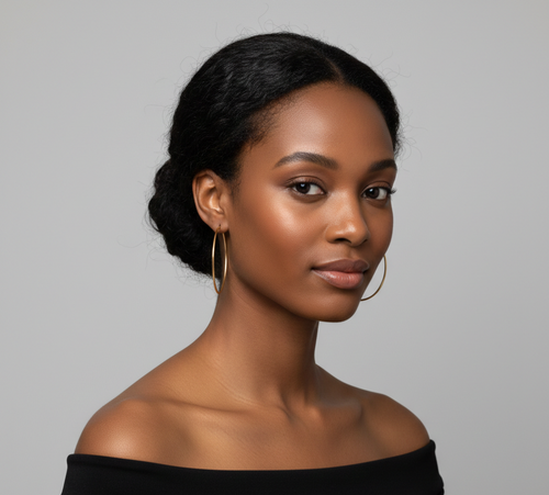 18ct Yellow Gold Large Hoop Earrings
