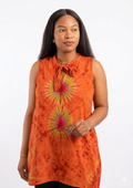 Vibrant Artisanal Tie-Dye Collection | Hand-Dyed Mini Shift Dresses