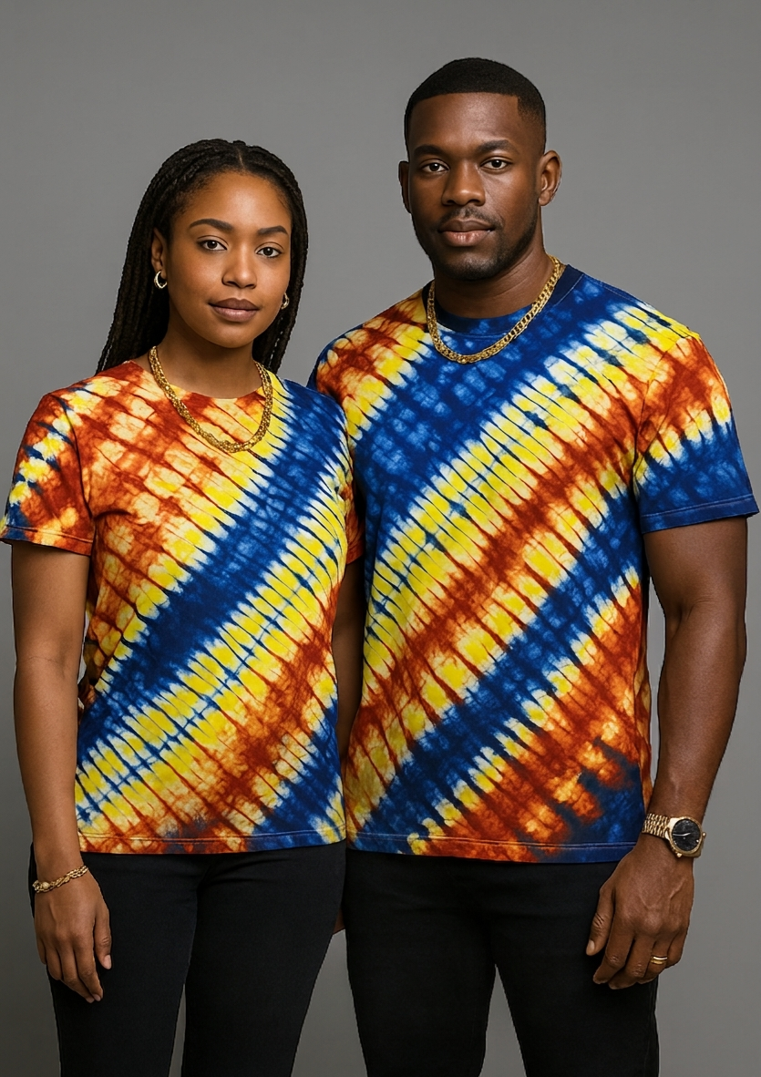 Medium Hand-Dyed 'Telle' Signature Tee