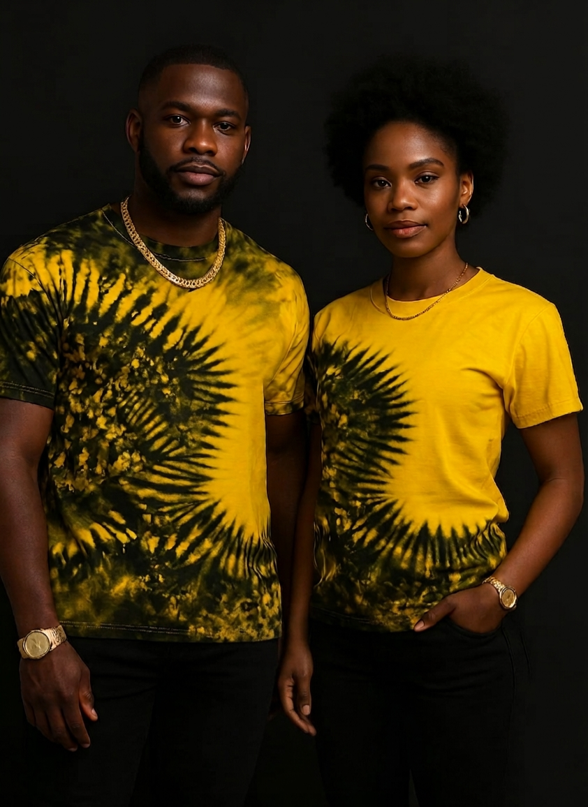 XL Tie-Dye Collection: Premium Graphic Tees