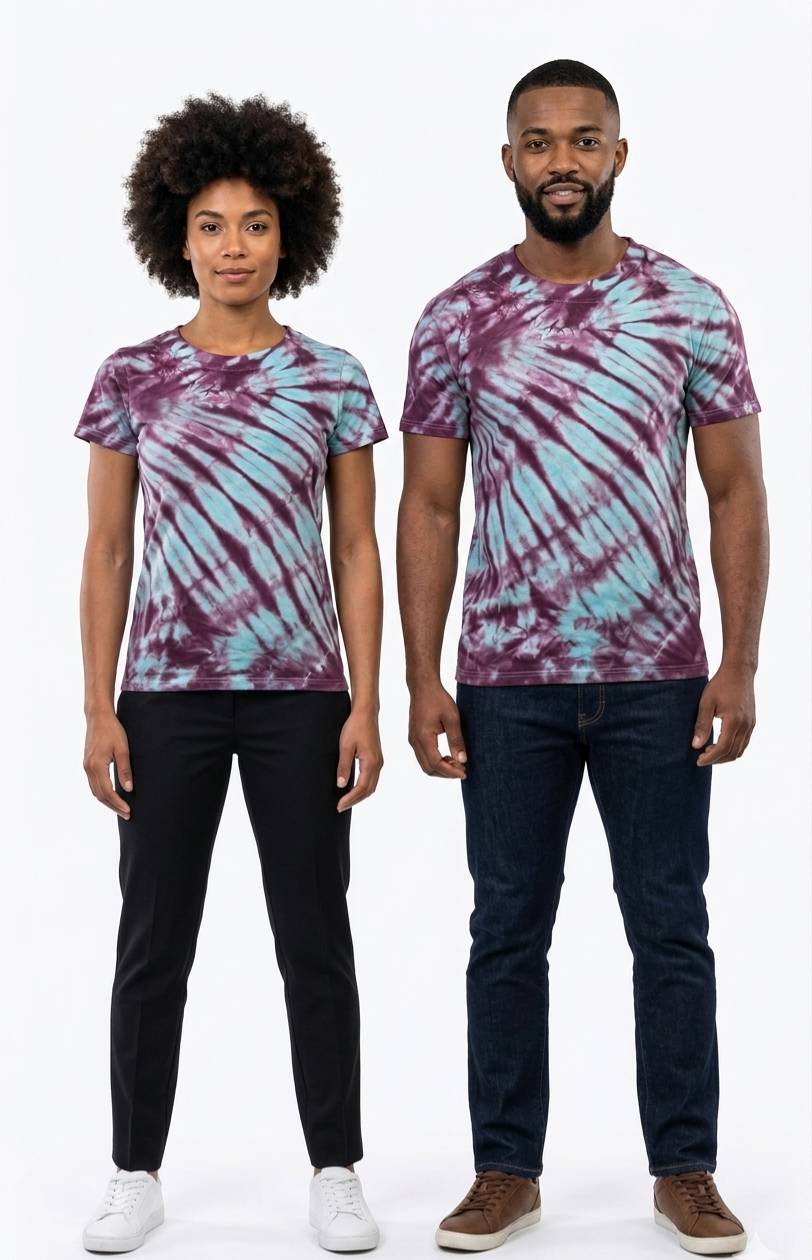 Large Unisex Tie-Dye Tee