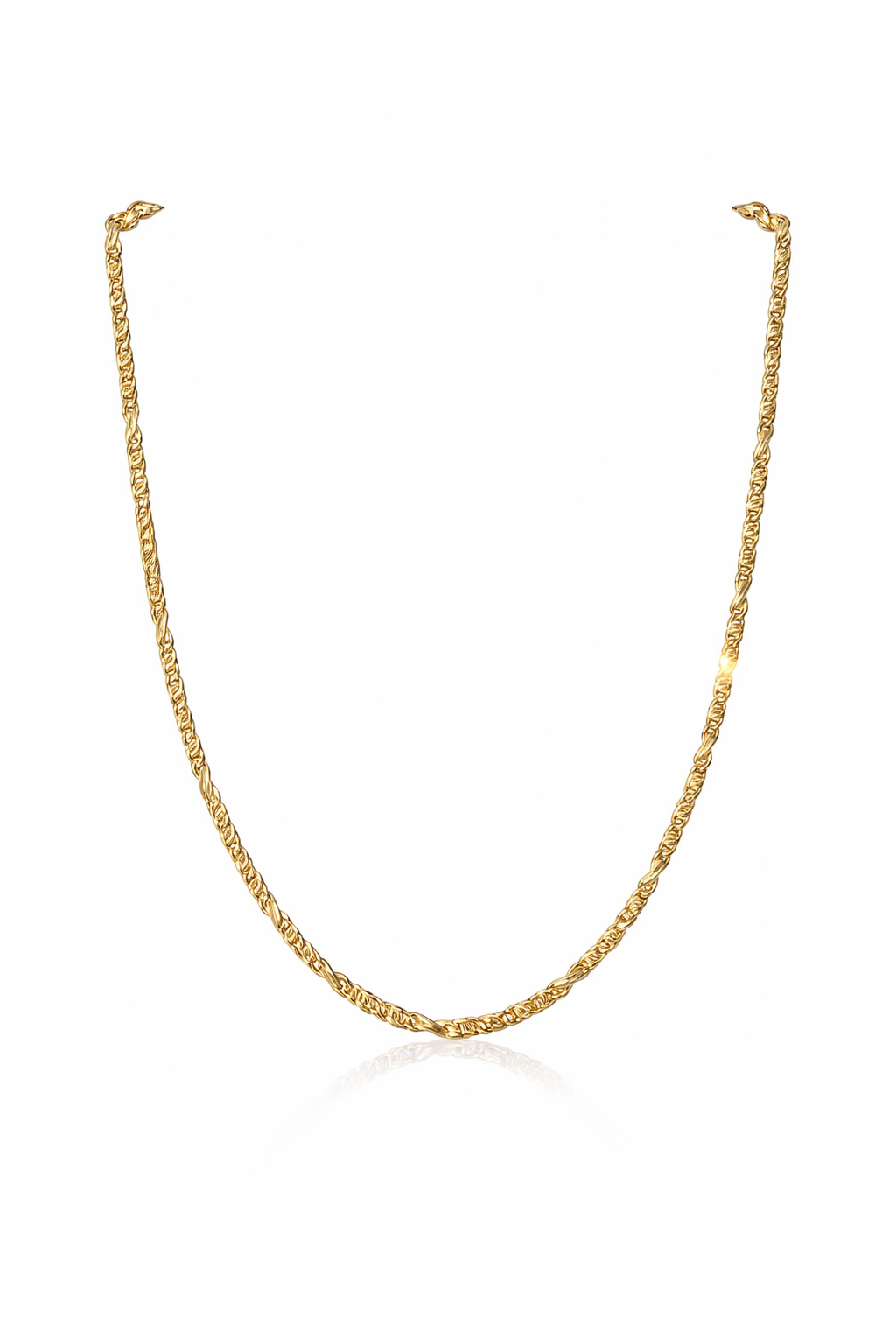24” Solid Gold Rope Chain Necklace – 10g UK Hallmarked