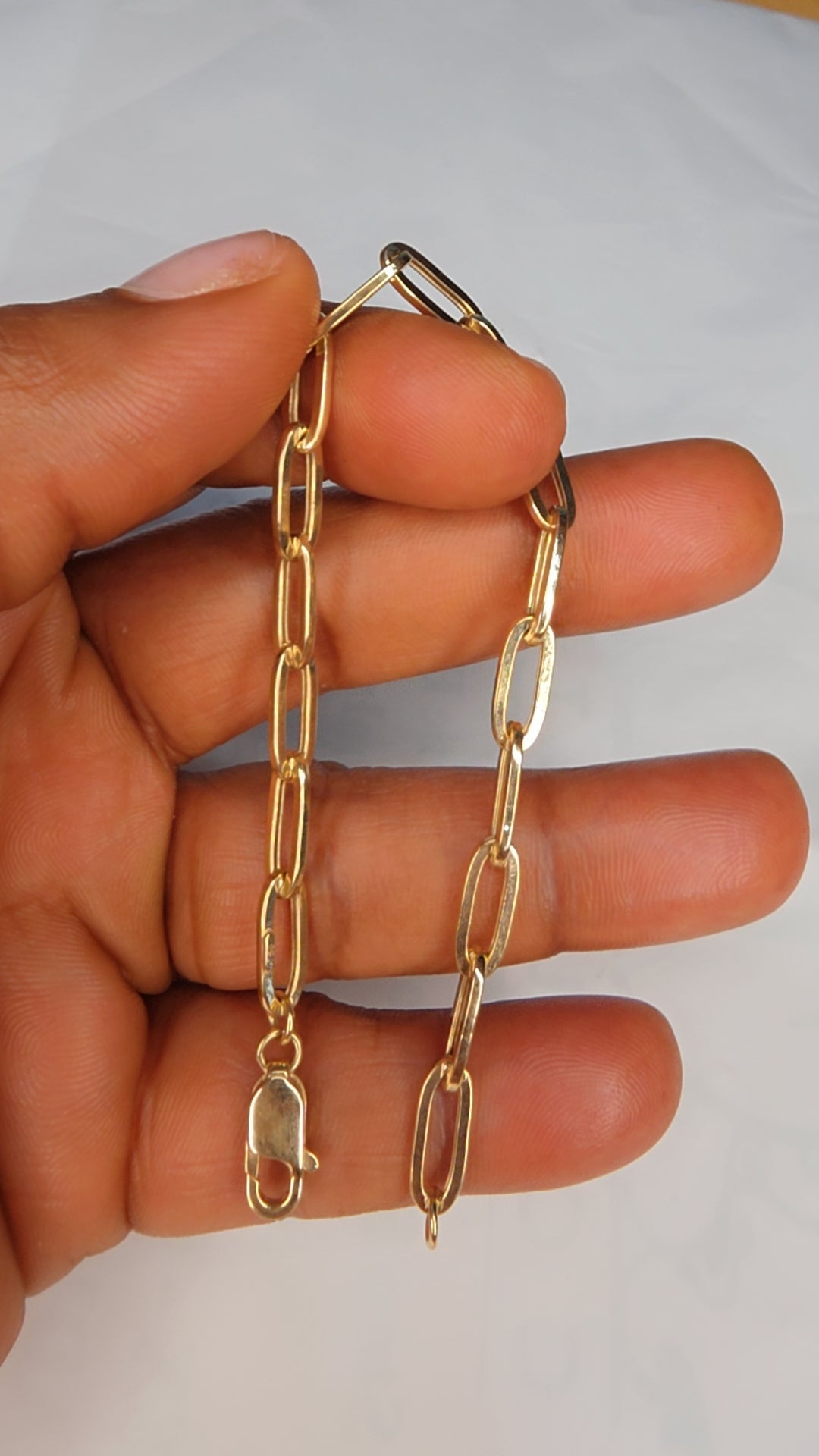 18K Gold Bracelet 3.8G