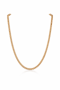 22” Solid Gold Curb Chain Necklace – 8.4g UK Hallmarked
