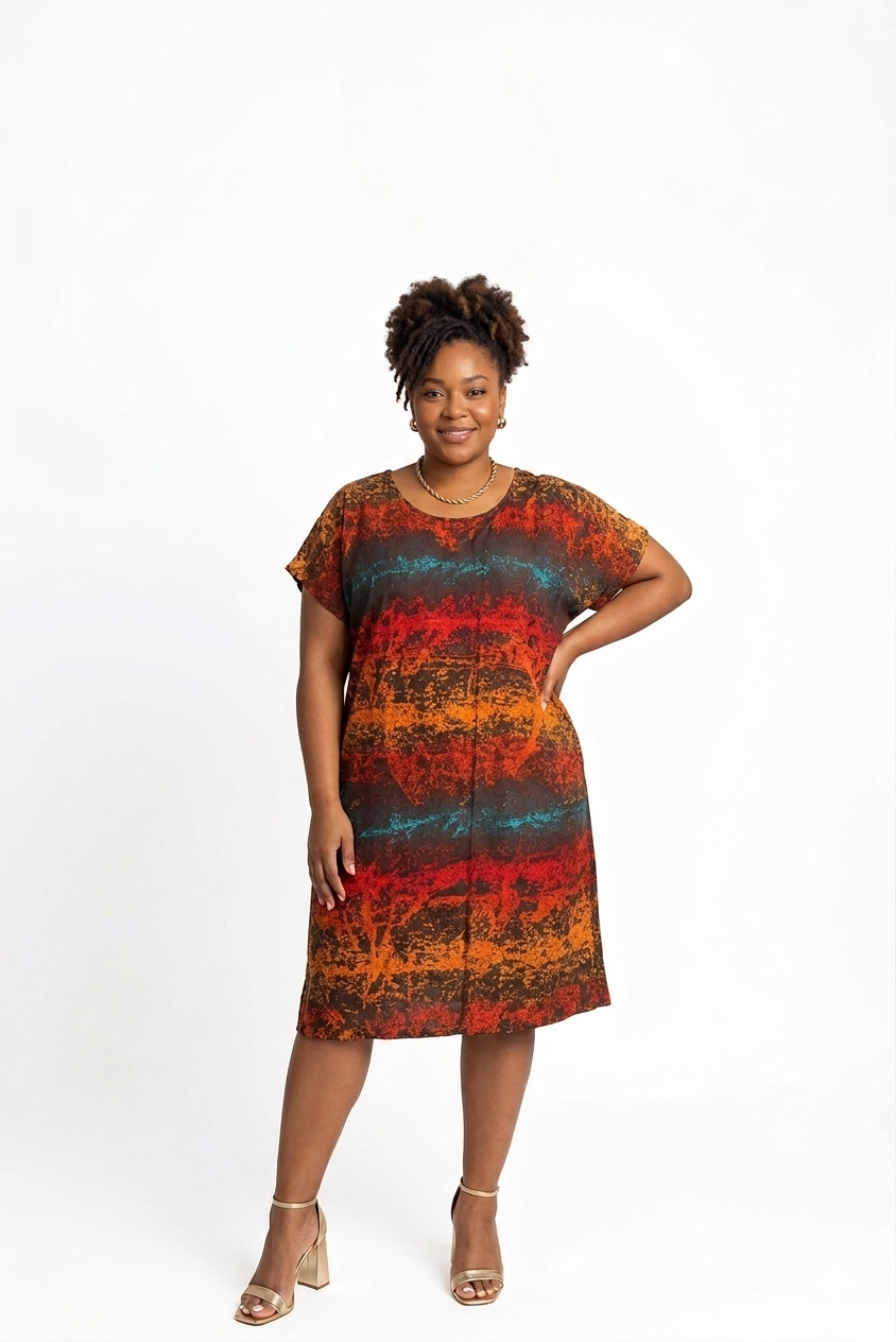 The Artisanal Print Collection – Vibrant Midi & Shift Dresses