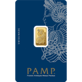 PAMP Suisse 2.5g Lady Fortuna Gold Bar – .9999 Pure Gold (In Assay)
