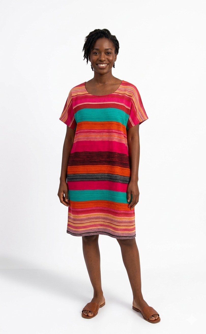 The Artisanal Print Collection – Vibrant Midi & Shift Dresses